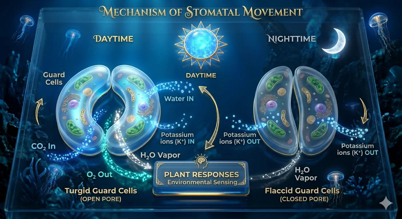 Mechanism of Stomata Movement