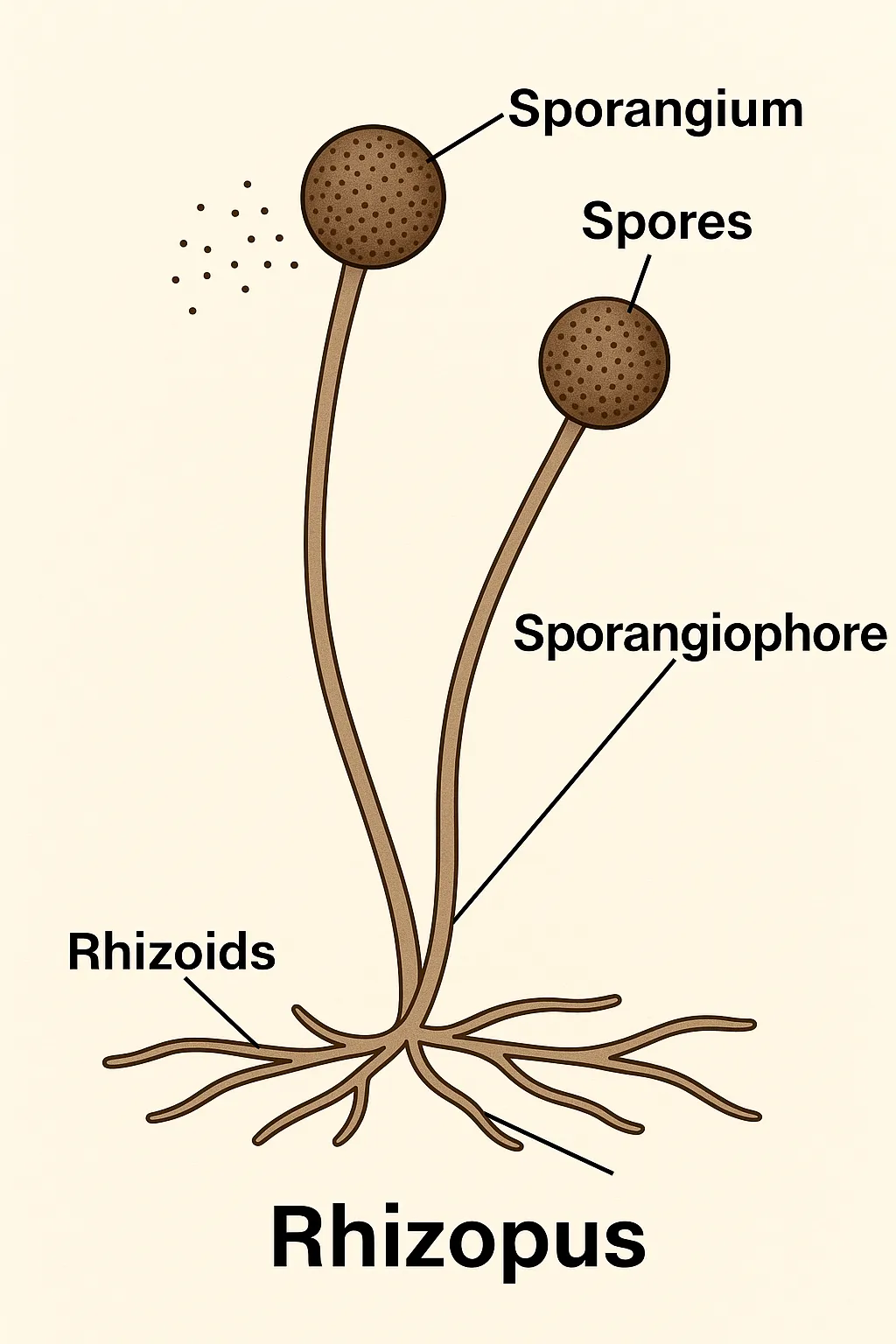 Spore Formation in Rhizopus