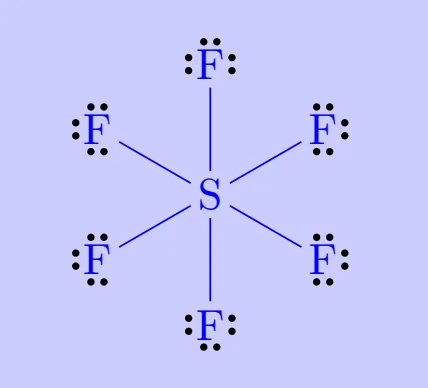 SF6-Lewis structure